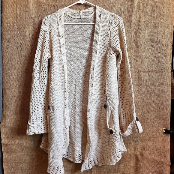 O-13 DE Collection knit Cardigan Size M - Picture 1 of 5